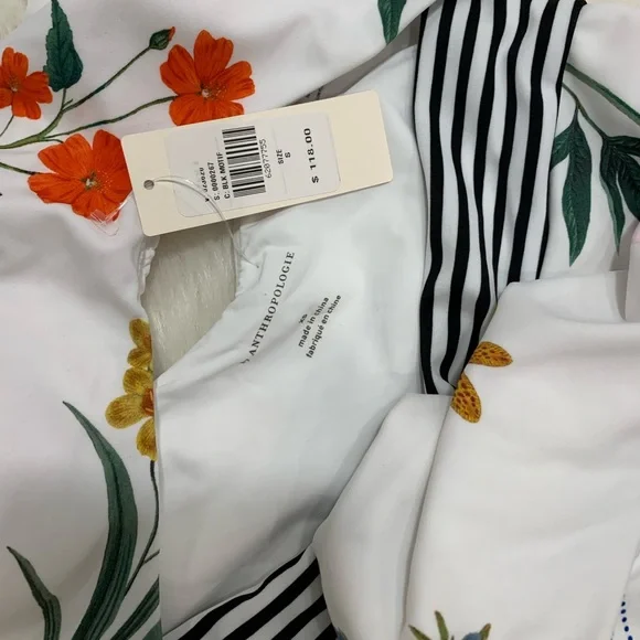 Anthropologie floral cut out one piece swimsuit - Picture 9 of 15
